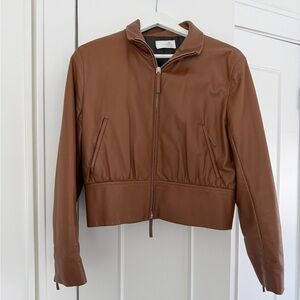The Row Leather Jacket 0